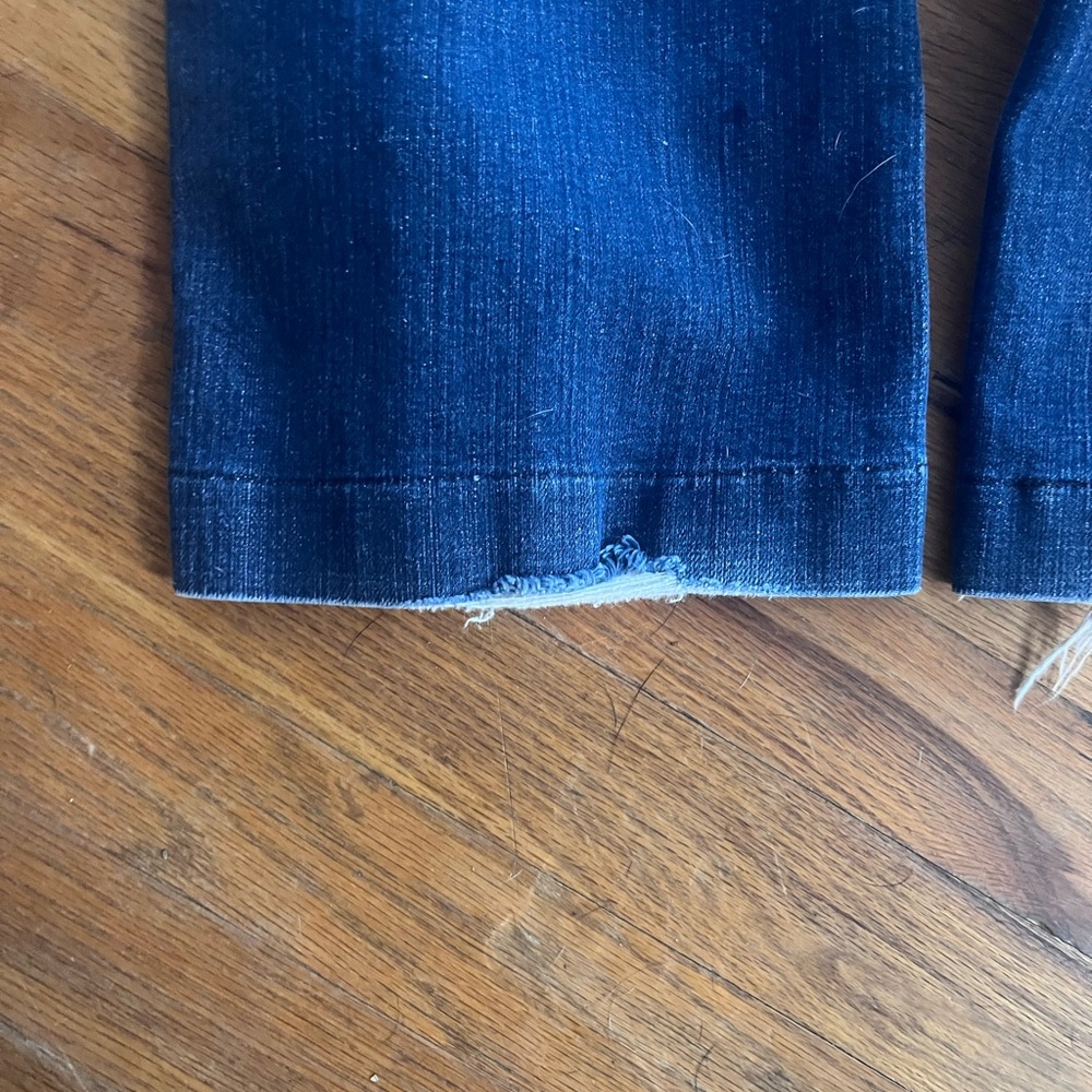 Talbots Women's Boot Cut Jeans in Deep Blue - Picture 4 of 5